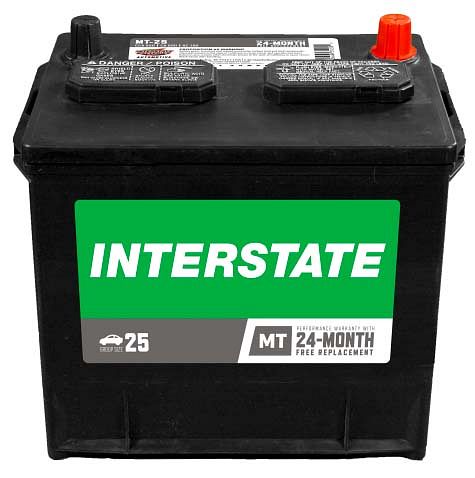 Interstate MT-25 Group Size 25 550CCA Flooded Battery