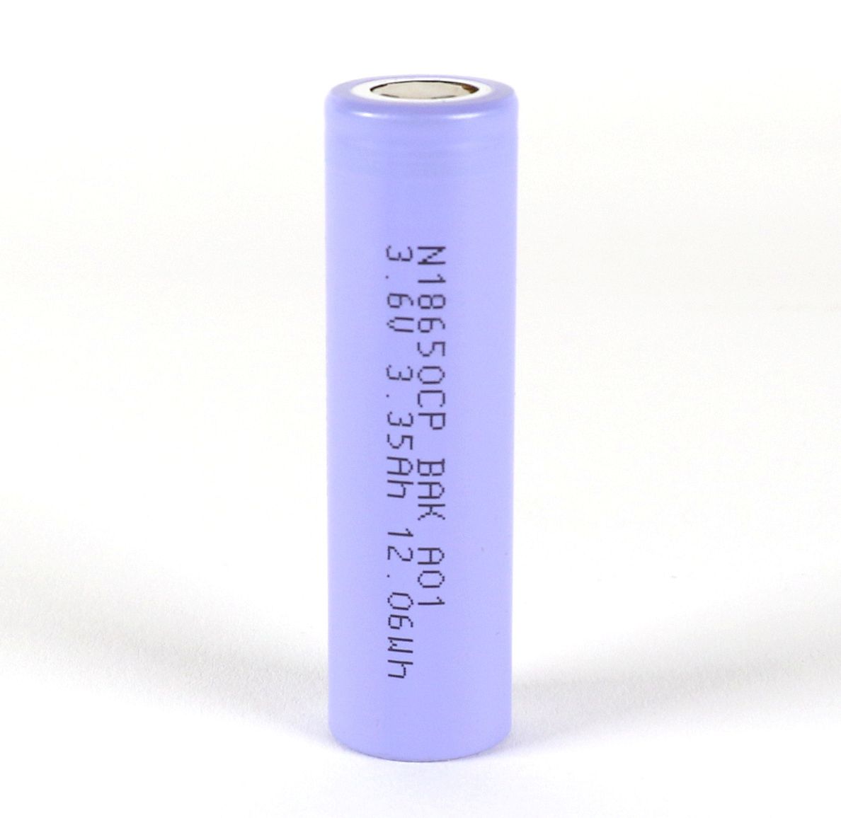 BAK N18650CP 3350mAh 18650 Flat Top Battery