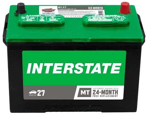 Interstate MT-27 Group Size 27 810CCA Flooded Battery